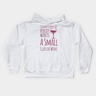 Size Matters Kids Hoodie